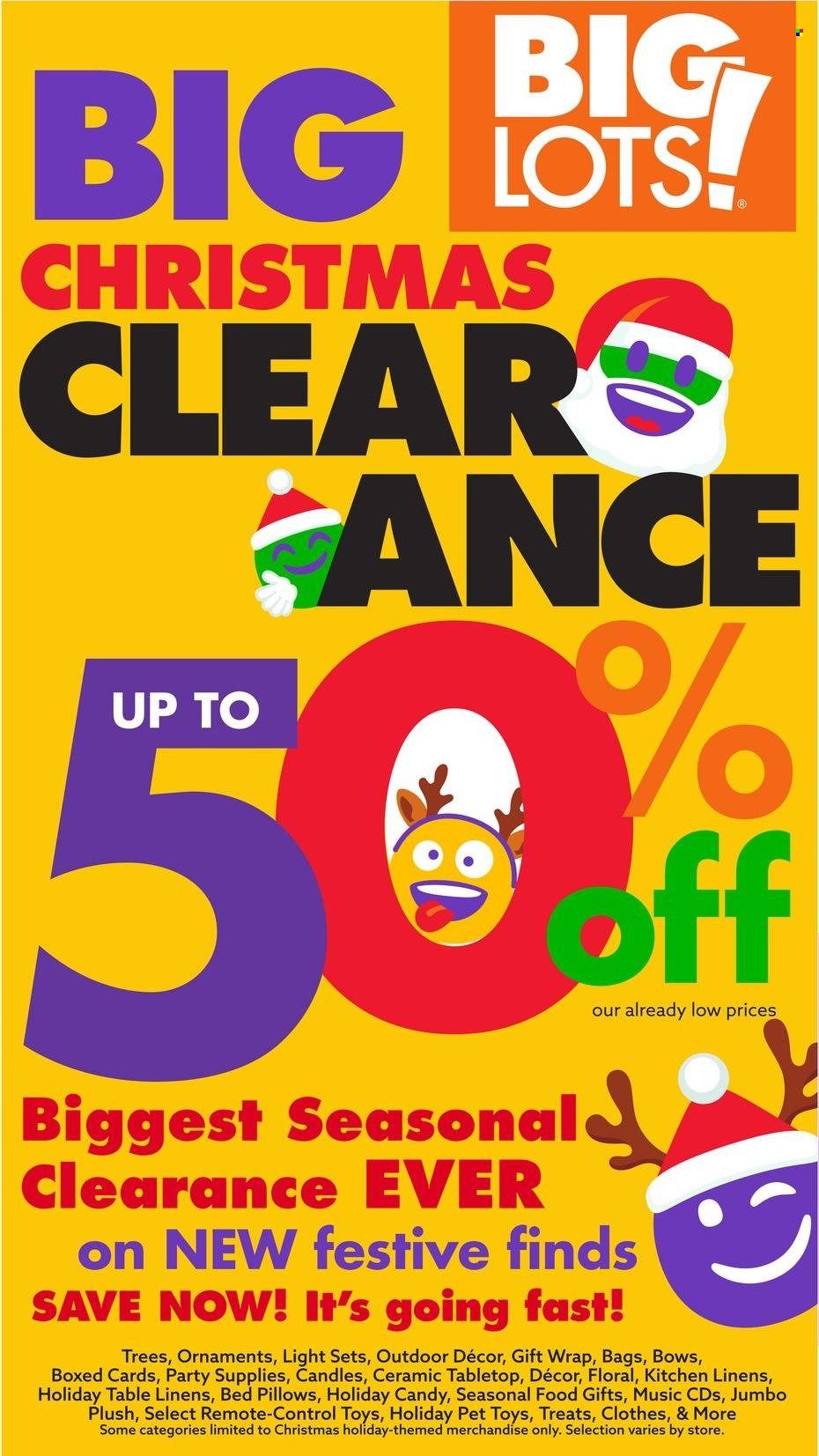 Big Lots Weekly Ad Flyer December 24 to December 31
