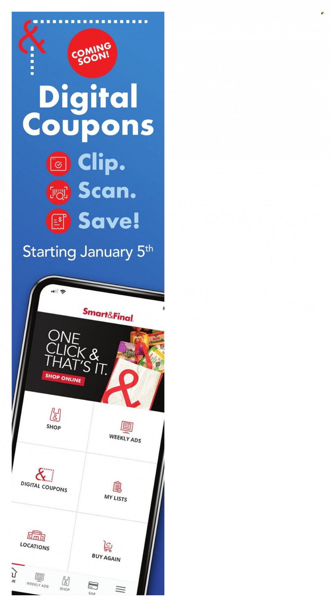 Smart & Final (AZ, CA) Weekly Ad Flyer December 24 to December 31
