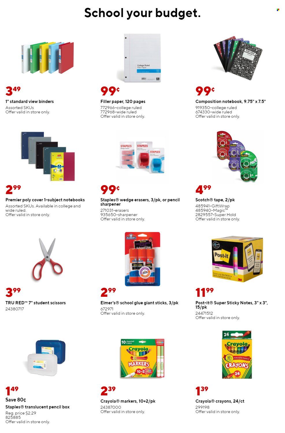 Staples Weekly Ad Flyer December 24 to December 31