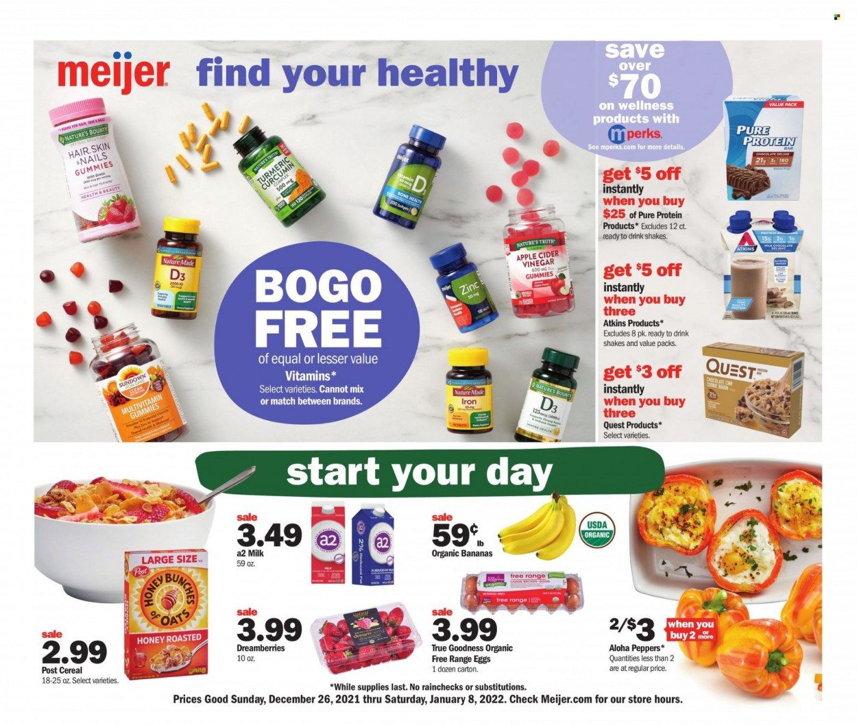 Meijer (IL, IN, KY, MI, OH, WI) Weekly Ad Flyer December 25 to January 1