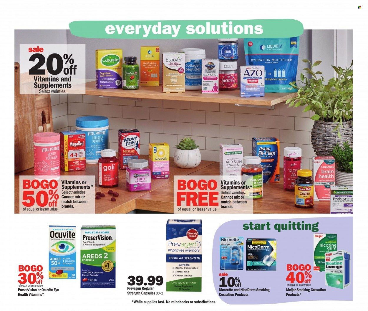 Meijer (IL, IN, KY, MI, OH, WI) Weekly Ad Flyer December 25 to January 1