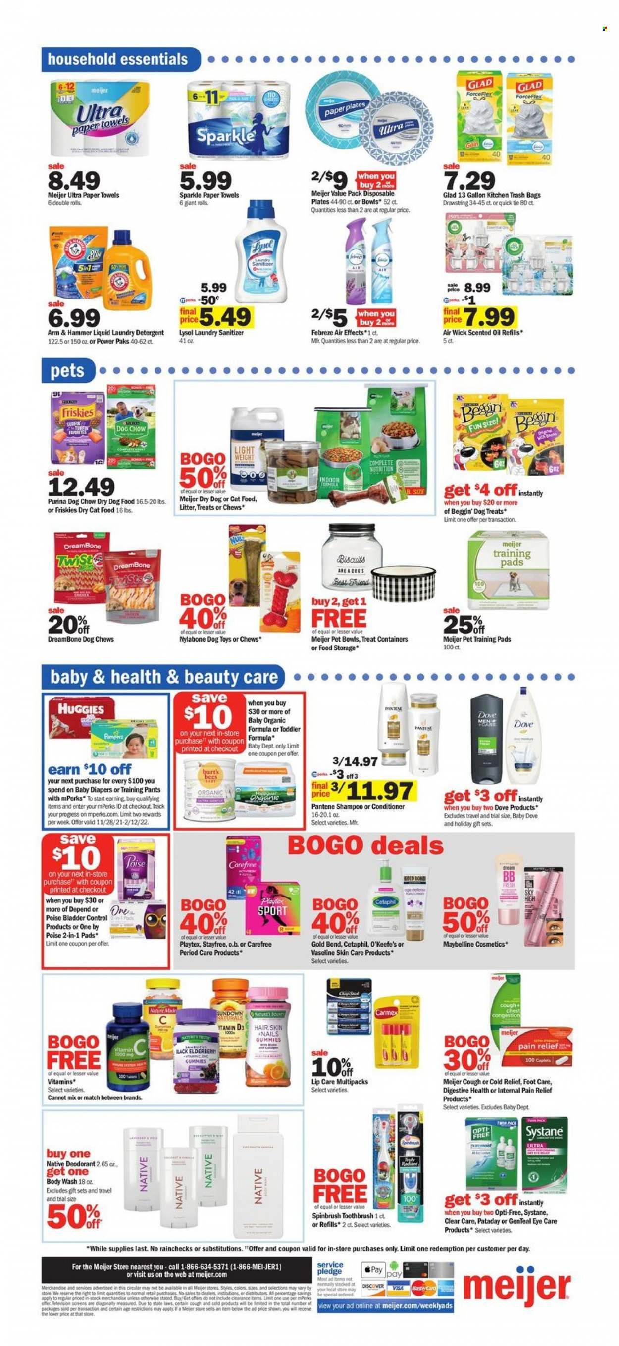 Meijer (MI) Weekly Ad Flyer December 25 to January 1