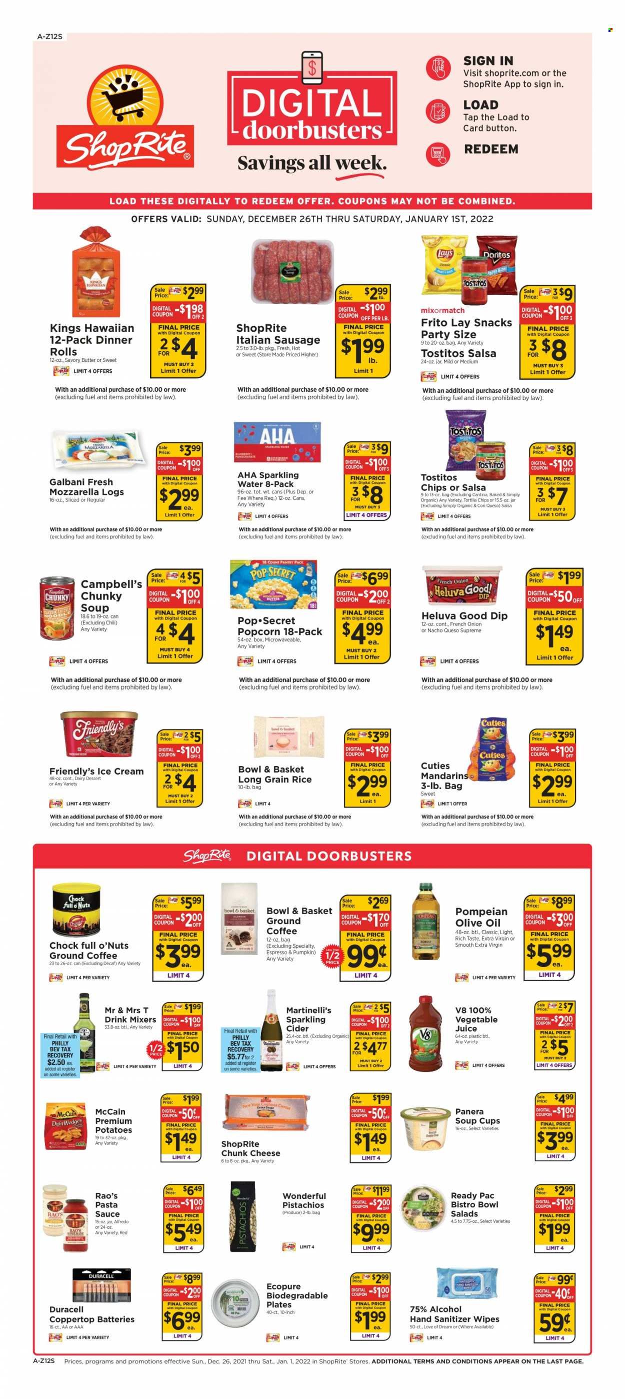 ShopRite (CT, DE, MD, NJ, NY, PA) Weekly Ad Flyer December 25 to January 1