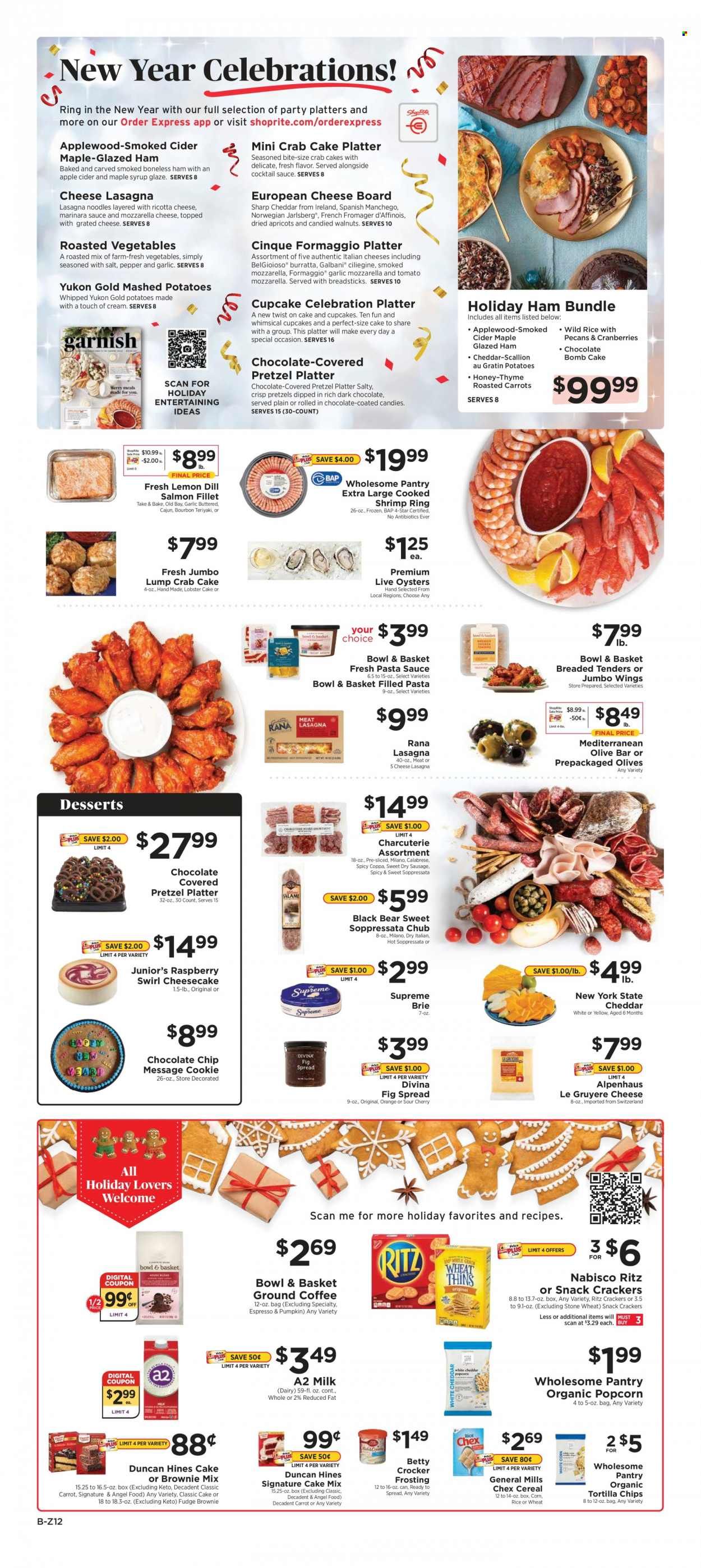 ShopRite (CT, DE, MD, NJ, NY, PA) Weekly Ad Flyer December 25 to January 1