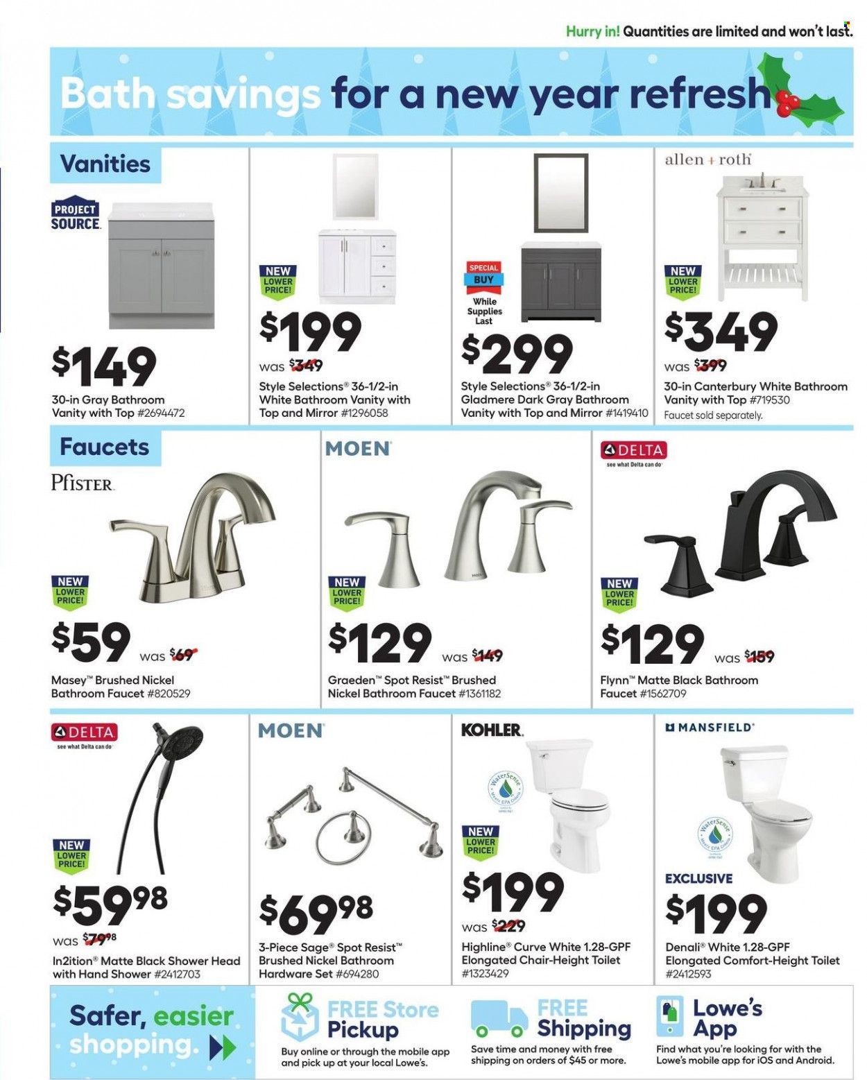 Lowe's Weekly Ad Flyer December 25 to January 1