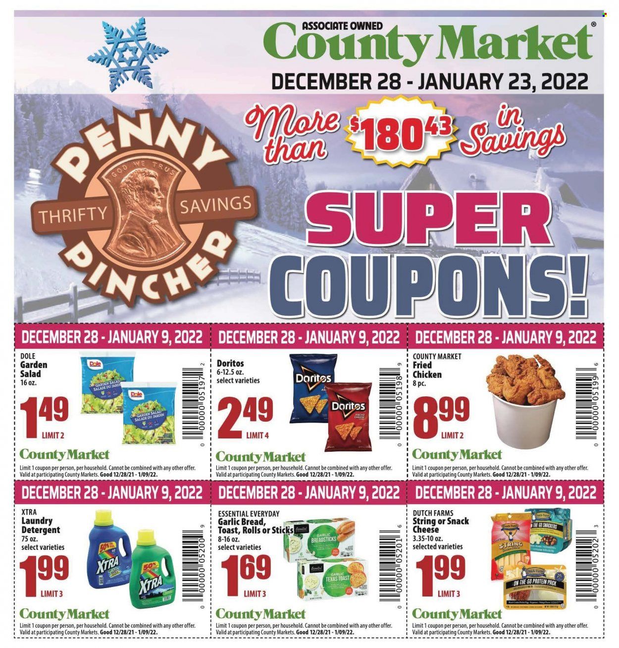 County Market (IL, IN, MO) Weekly Ad Flyer December 25 to January 1