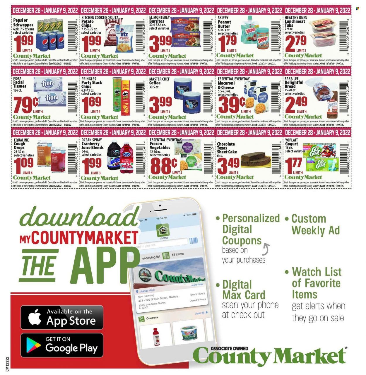 County Market (IL, IN, MO) Weekly Ad Flyer December 25 to January 1