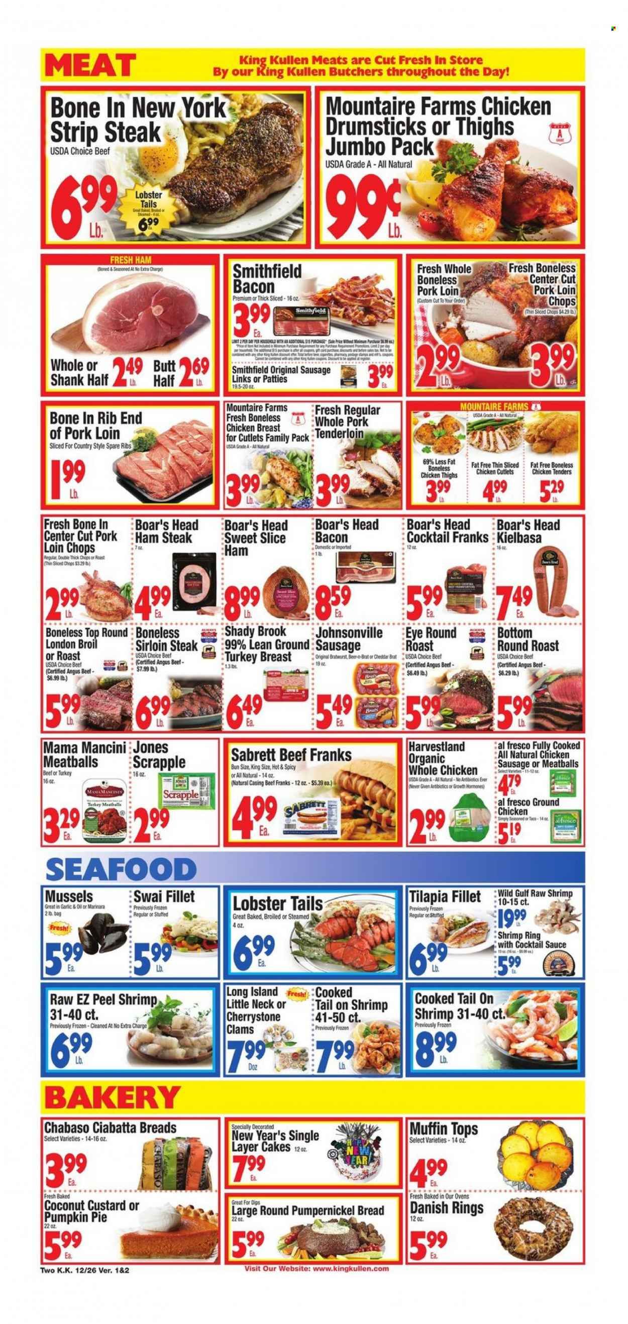 King Kullen (NY) Weekly Ad Flyer December 25 to January 1
