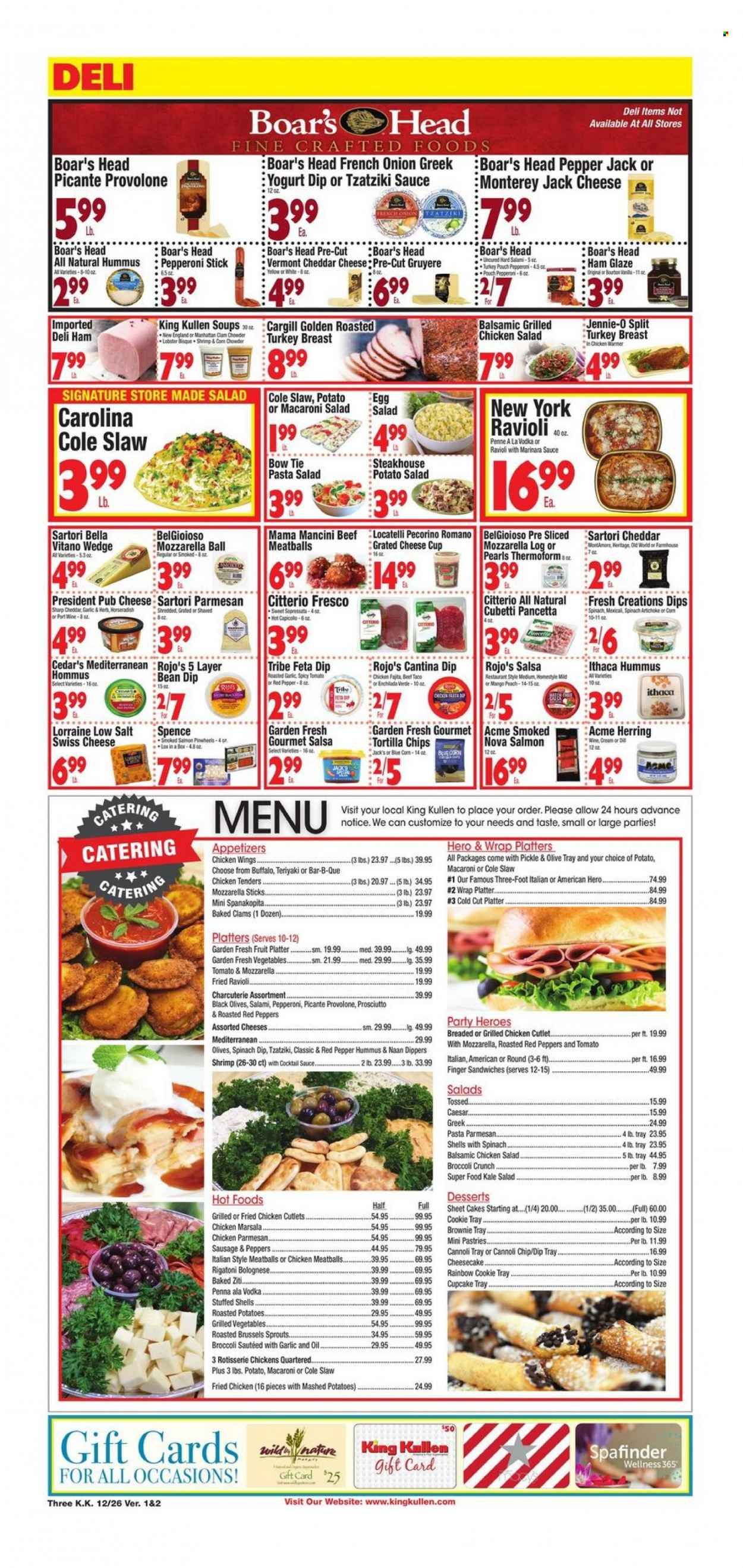 King Kullen (NY) Weekly Ad Flyer December 25 to January 1