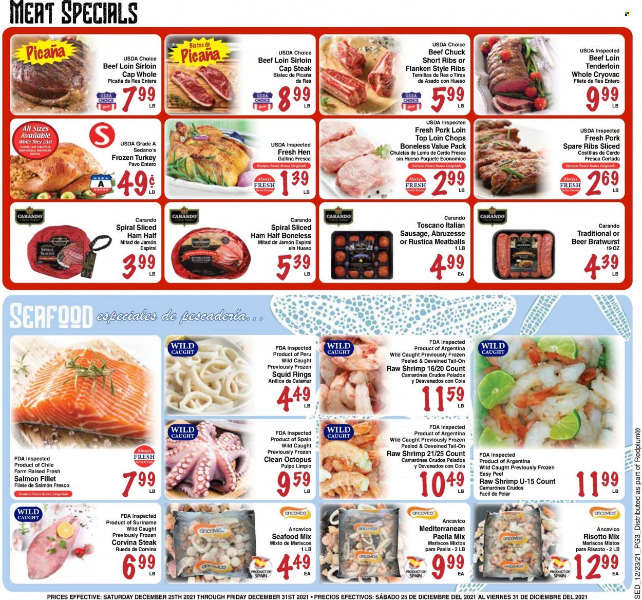 Sedano's (FL) Weekly Ad Flyer December 26 to January 2
