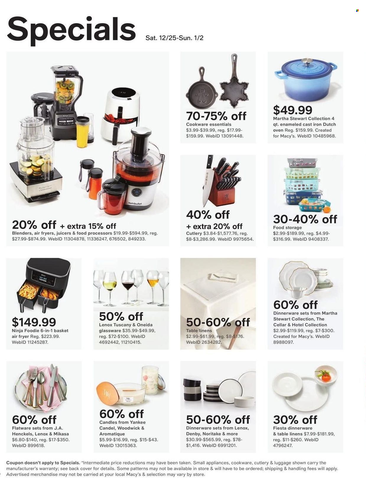 Macy's Weekly Ad Flyer December 26 to January 2