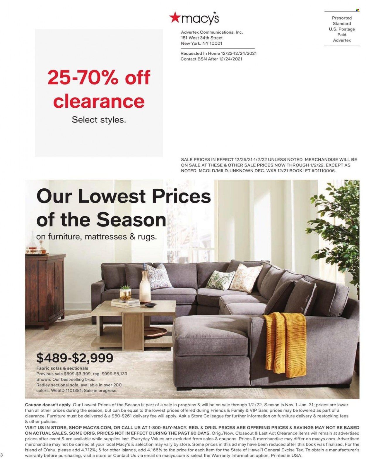 Macy's Weekly Ad Flyer December 26 to January 2