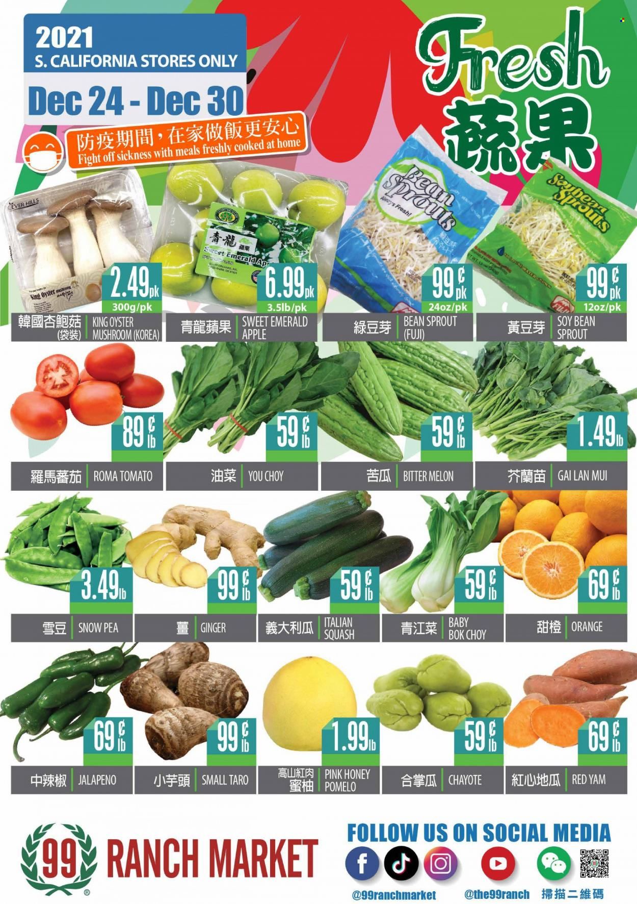 99 Ranch Market (CA) Weekly Ad Flyer December 26 to January 2