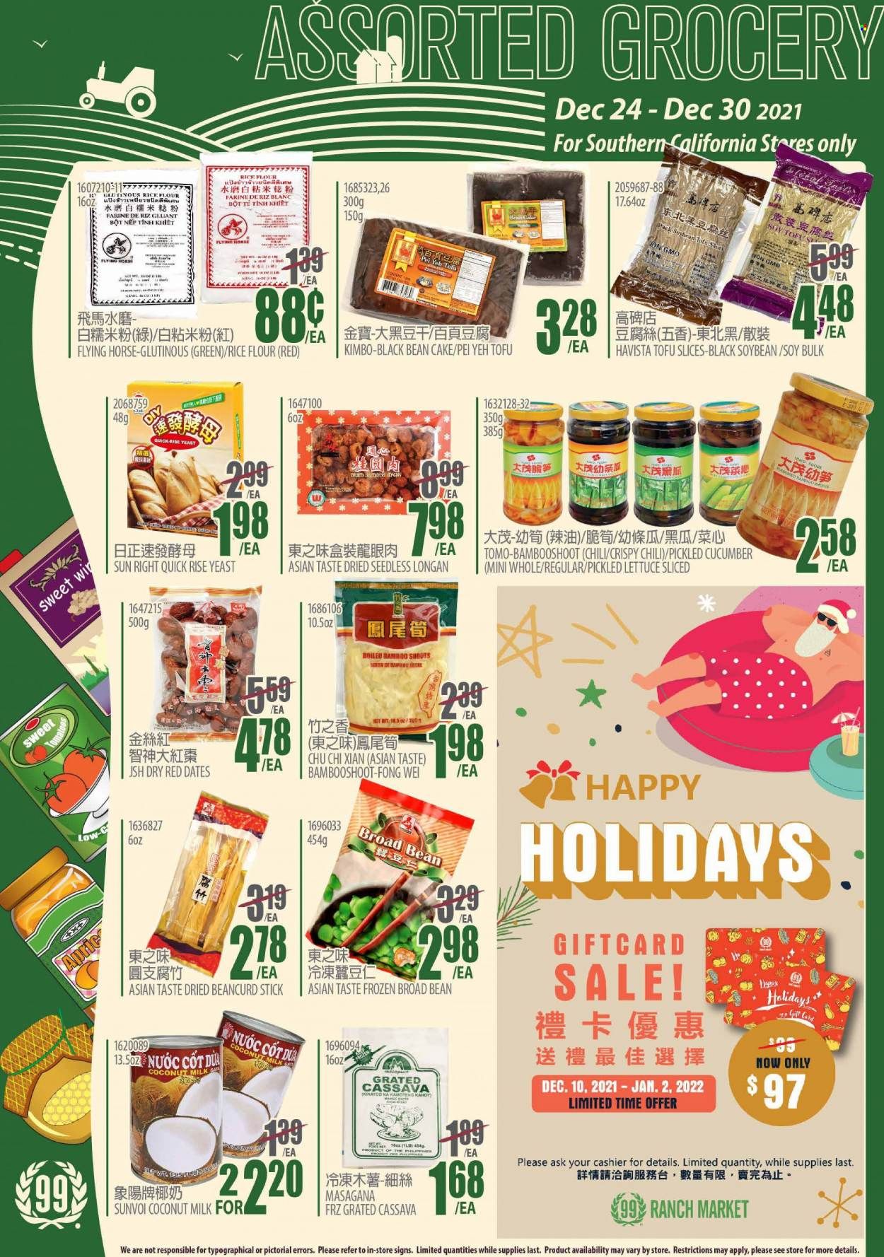 99 Ranch Market (CA) Weekly Ad Flyer December 26 to January 2
