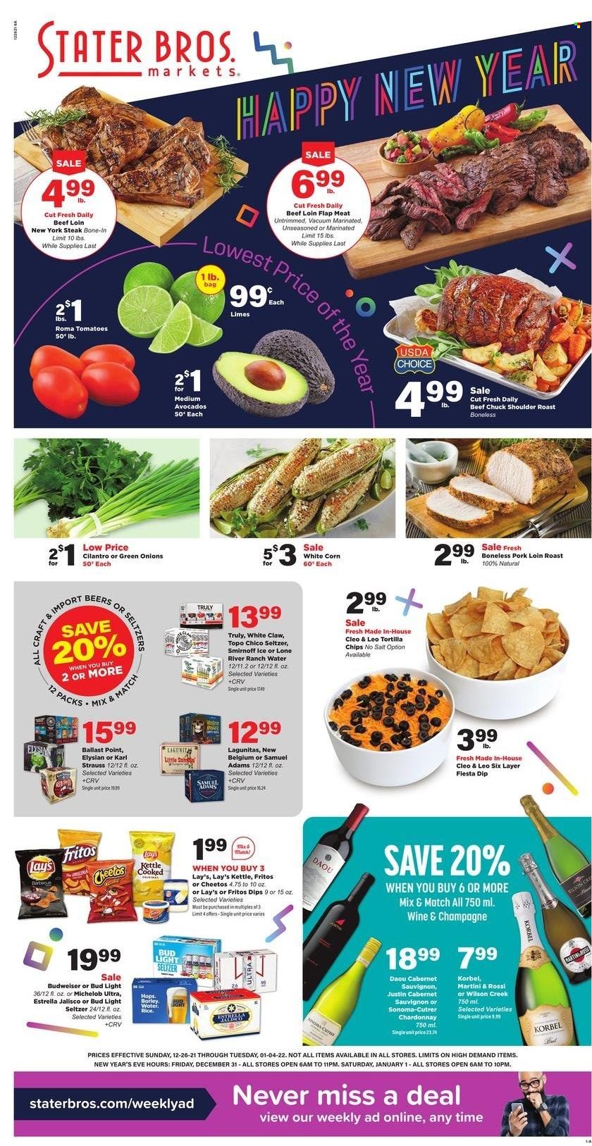 Stater Bros. (CA) Weekly Ad Flyer December 26 to January 2