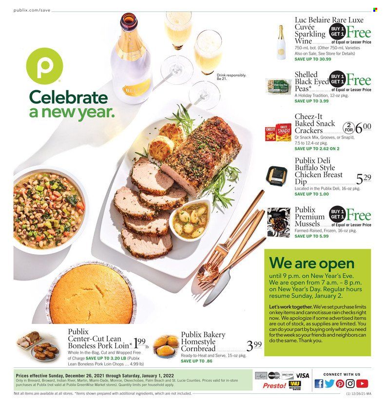 Publix (AL, FL, GA, NC, SC, TN) Weekly Ad Flyer December 26 to January 2