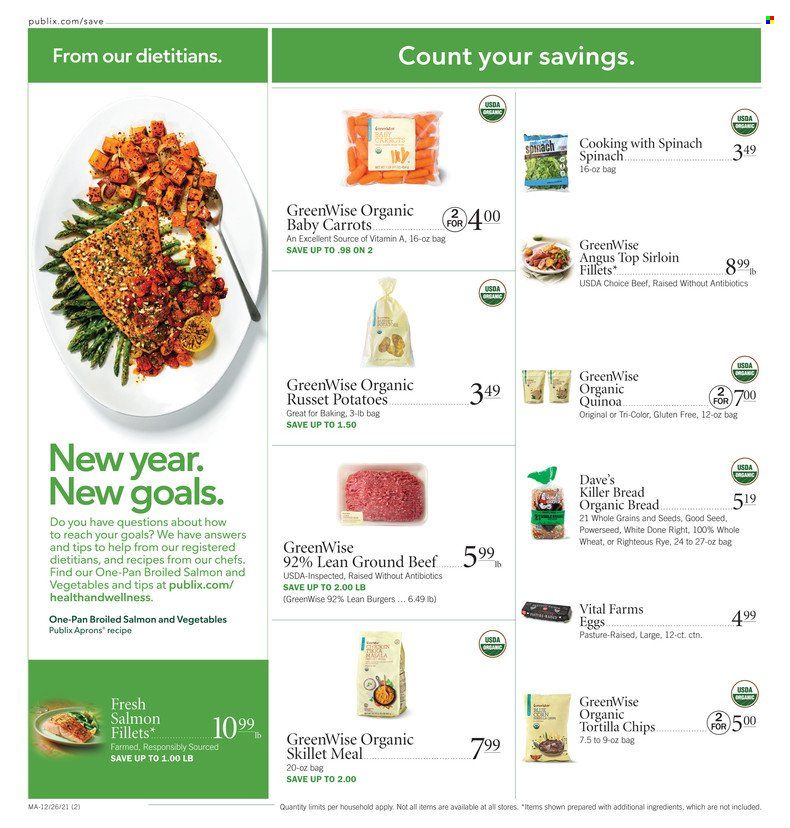 Publix (AL, FL, GA, NC, SC, TN) Weekly Ad Flyer December 26 to January 2