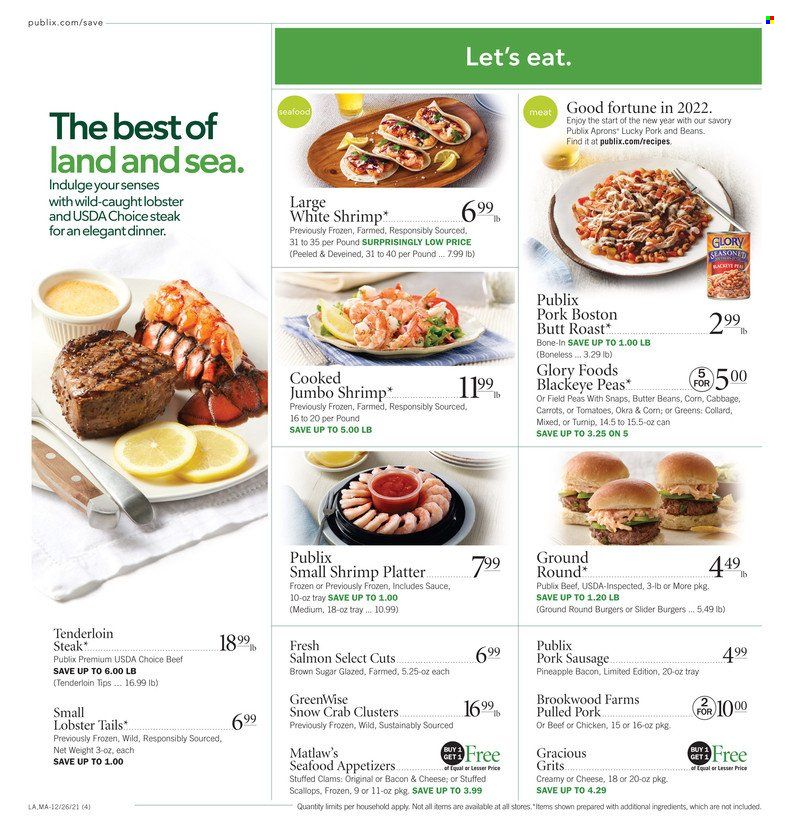 Publix (AL, FL, GA, NC, SC, TN) Weekly Ad Flyer December 26 to January 2