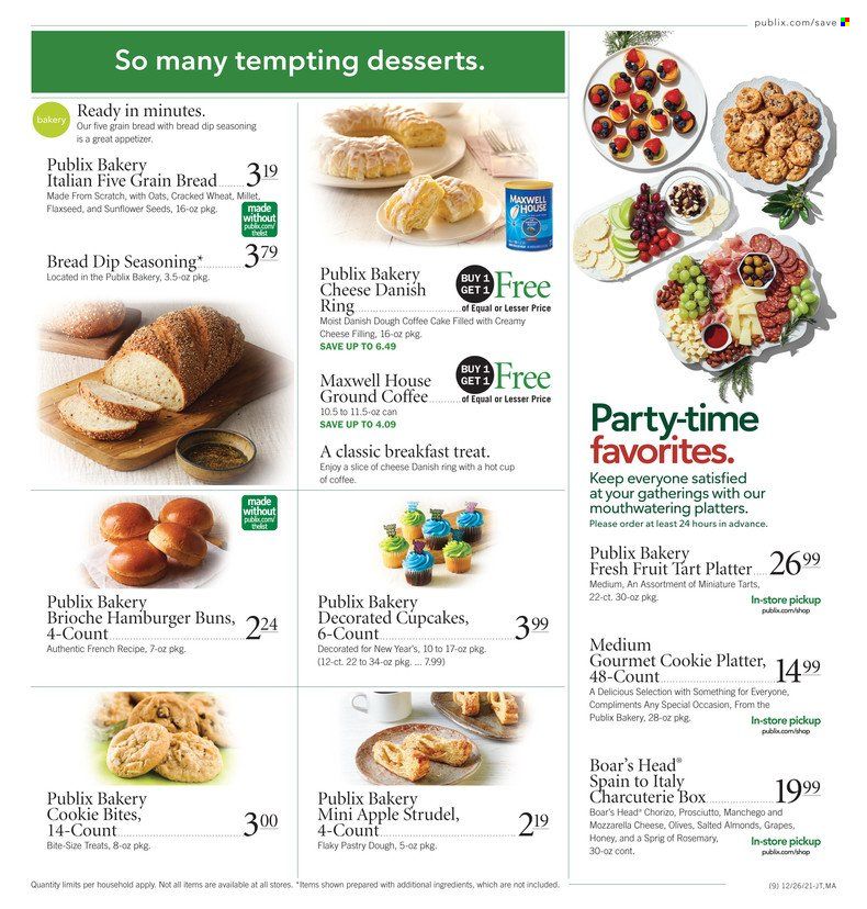 Publix (AL, FL, GA, NC, SC, TN) Weekly Ad Flyer December 26 to January 2