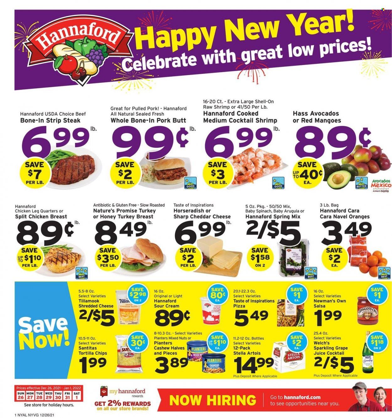 Hannaford (NY) Weekly Ad Flyer December 26 to January 2