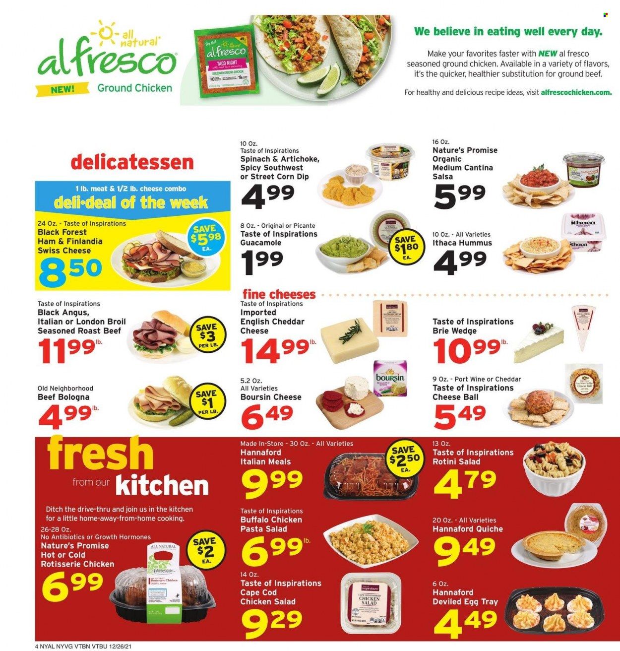 Hannaford (NY) Weekly Ad Flyer December 26 to January 2