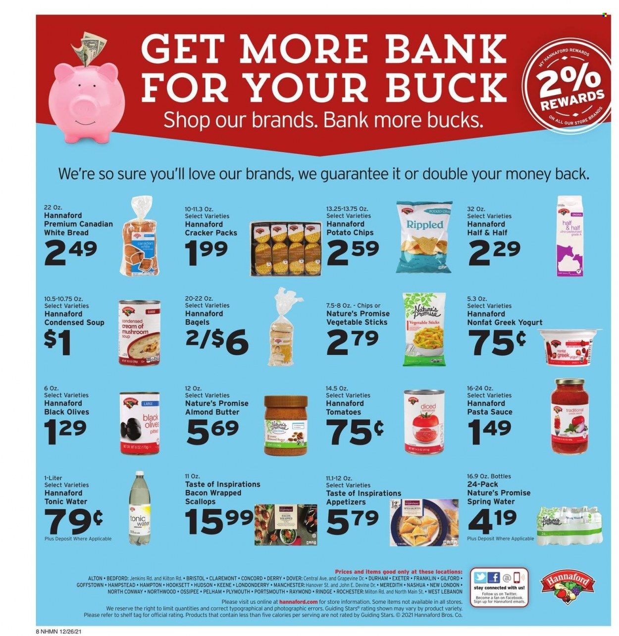 Hannaford (NH) Weekly Ad Flyer December 26 to January 2