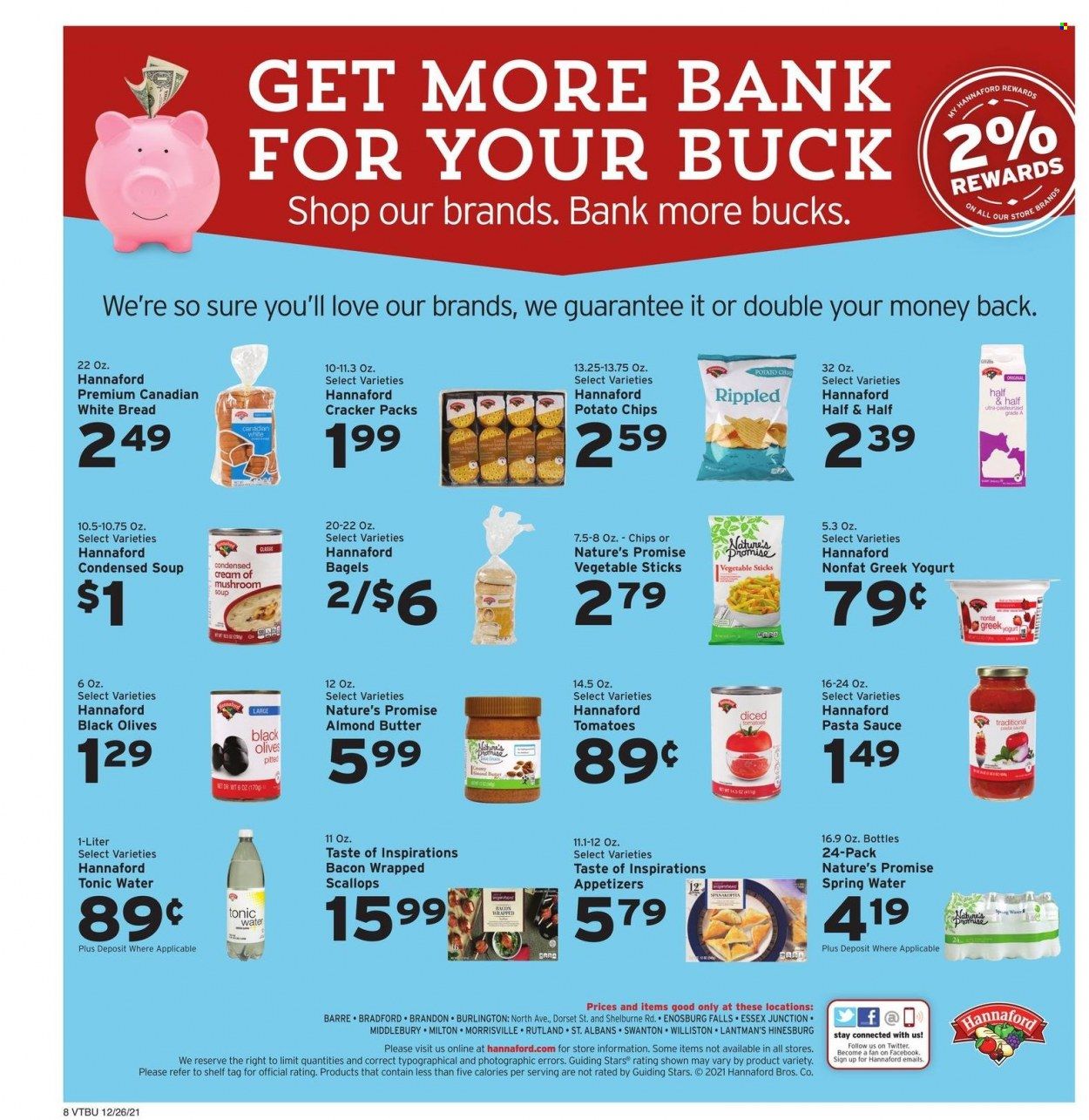 Hannaford (VT) Weekly Ad Flyer December 26 to January 2