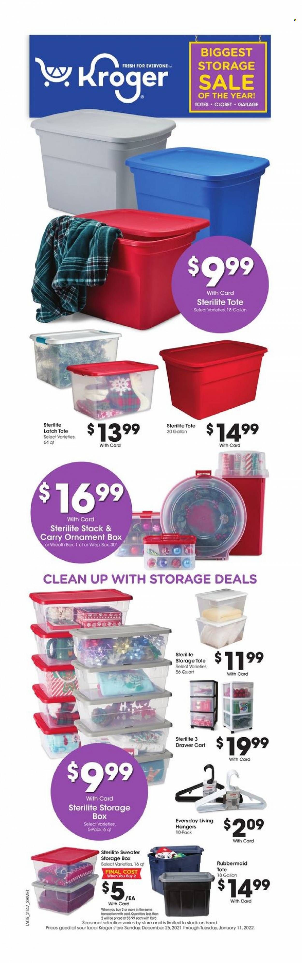 Kroger (GA, IL, LA, MI, OK, SC, TN, TX, VA) Weekly Ad Flyer December 27 to January 3