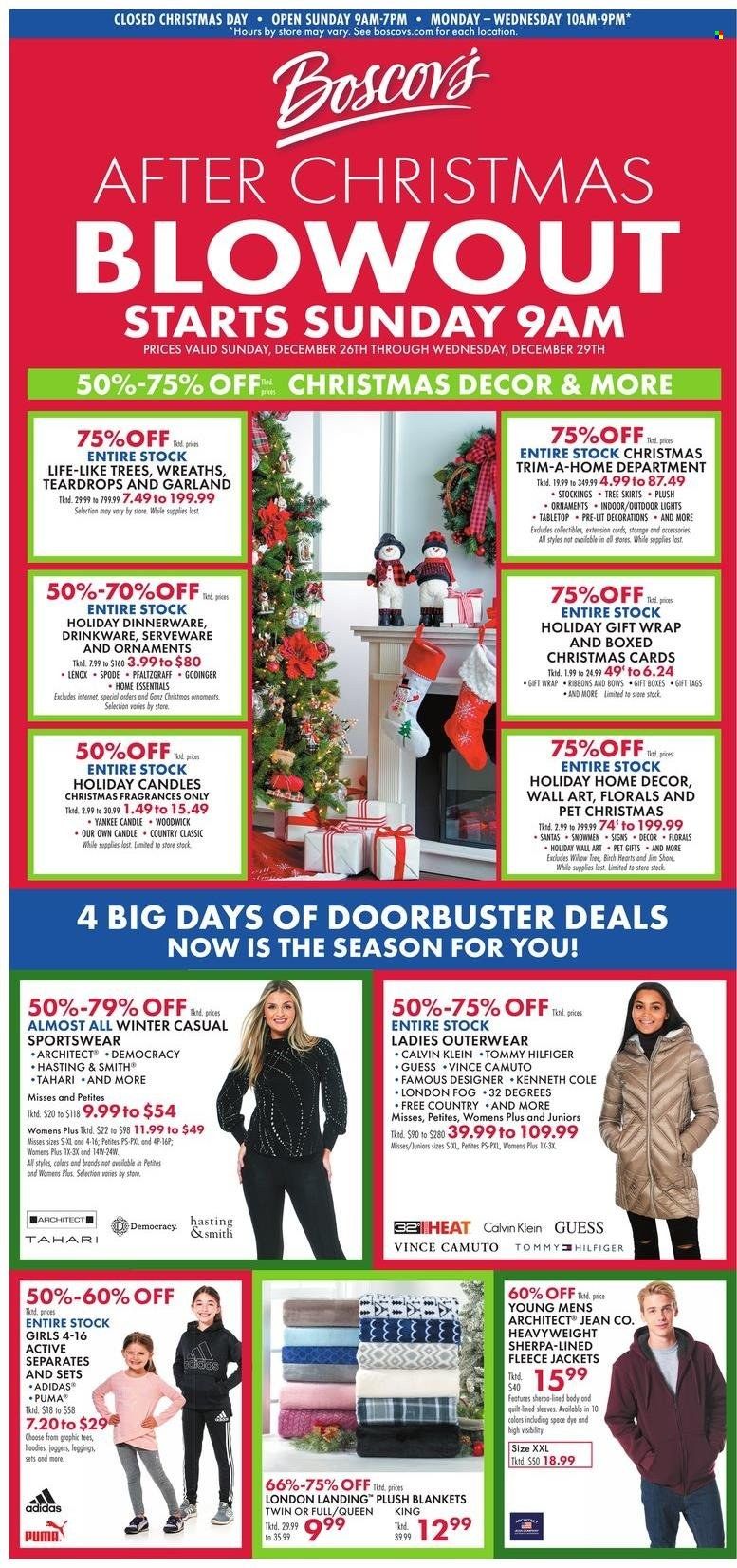 Boscov's (CT, DE, MD, NJ, NY, PA) Weekly Ad Flyer December 27 to January 3