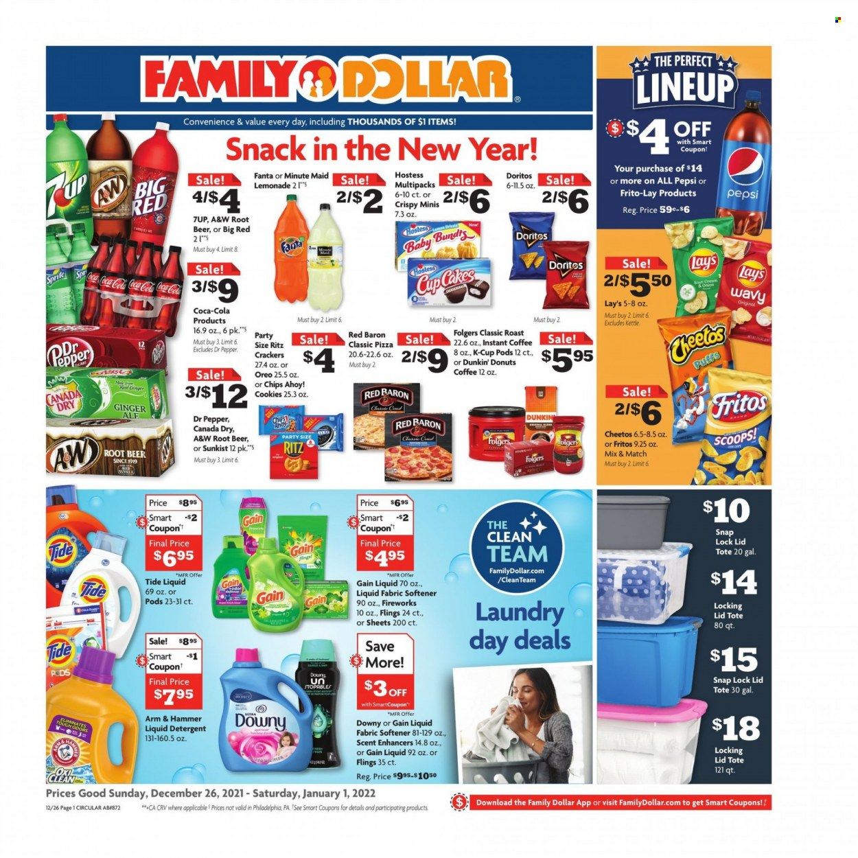 Family Dollar Weekly Ad Flyer December 27 to January 3