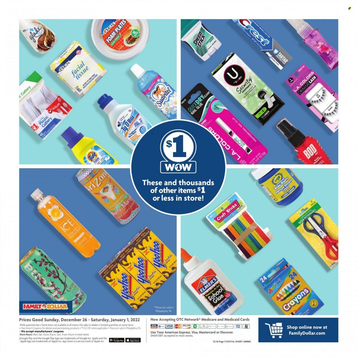 Family Dollar Weekly Ad Flyer December 27 to January 3