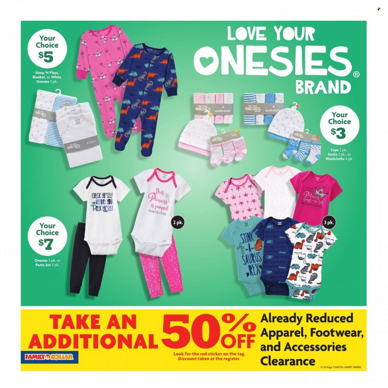 Family Dollar Weekly Ad Flyer December 27 to January 3