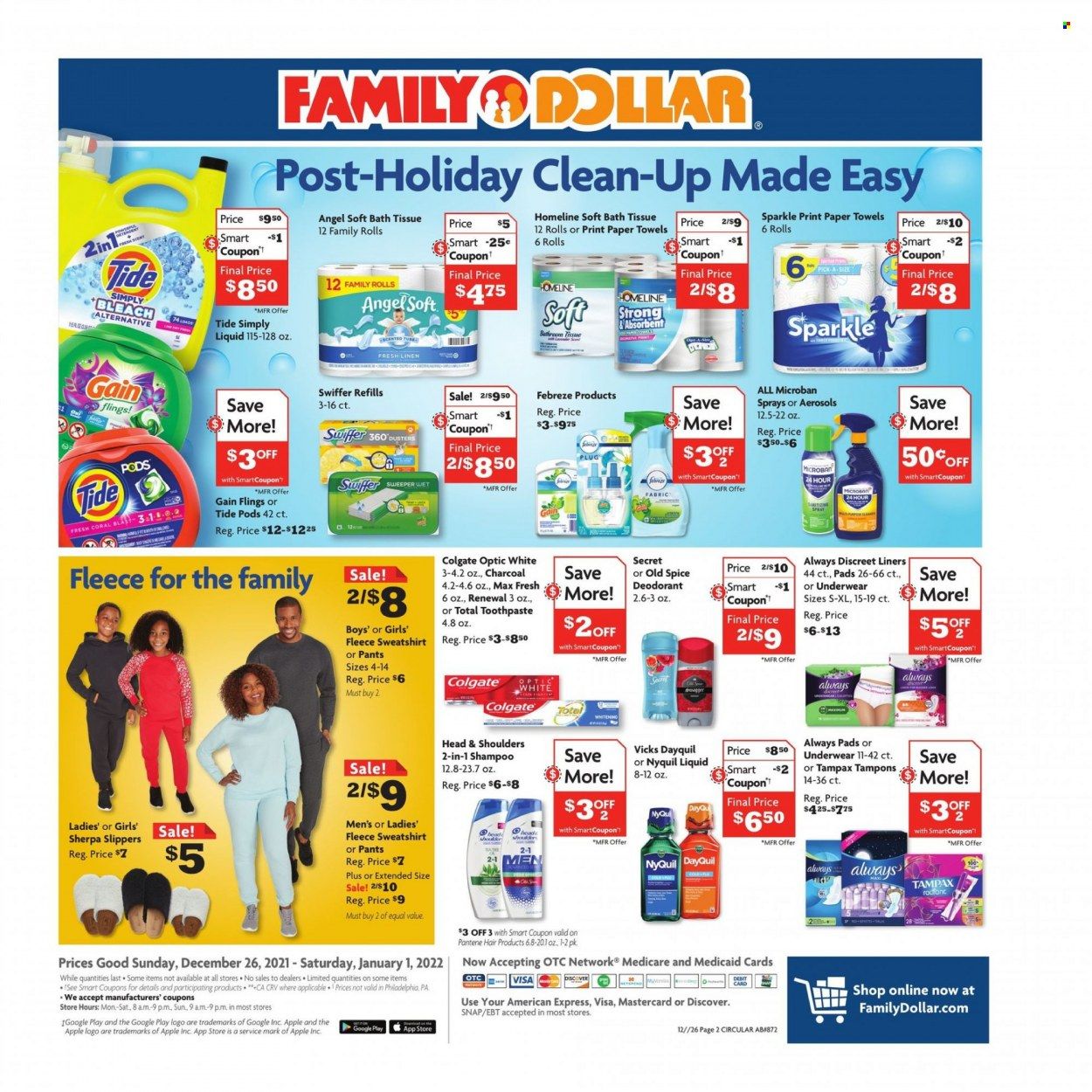 Family Dollar Weekly Ad Flyer December 27 to January 3