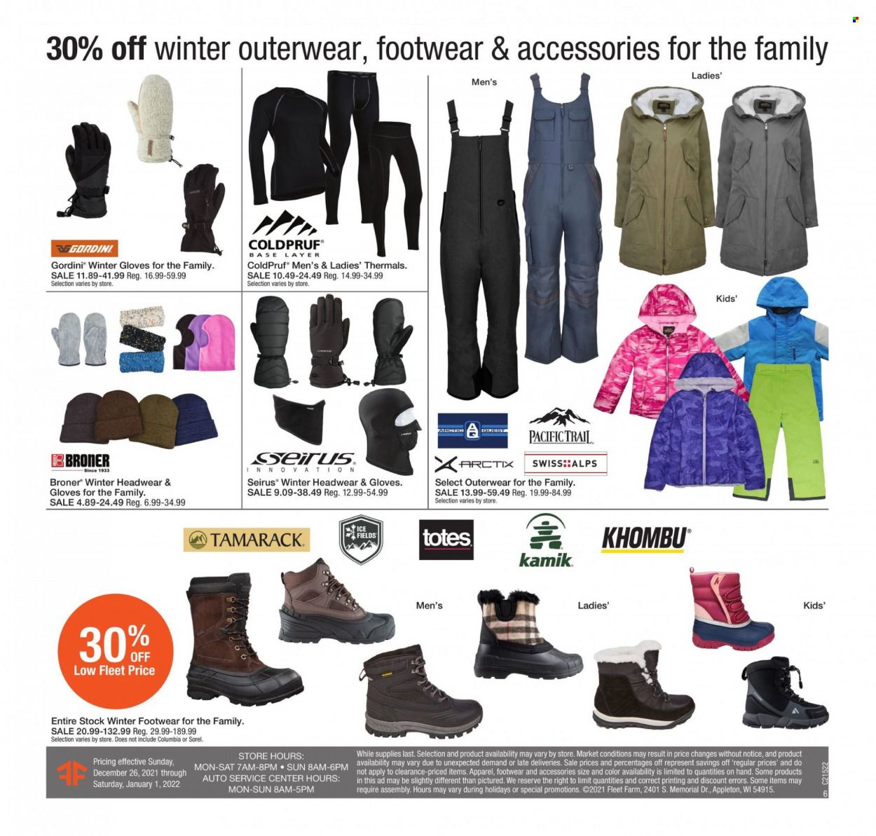 Fleet Farm (IA, MN, ND, WI) Weekly Ad Flyer December 27 to January 3