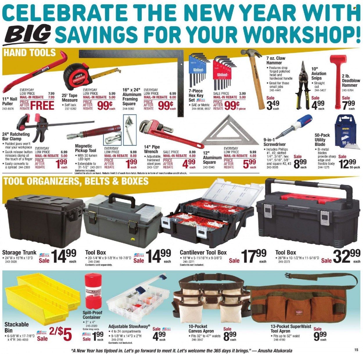 Menards Weekly Ad Flyer December 27 to January 3