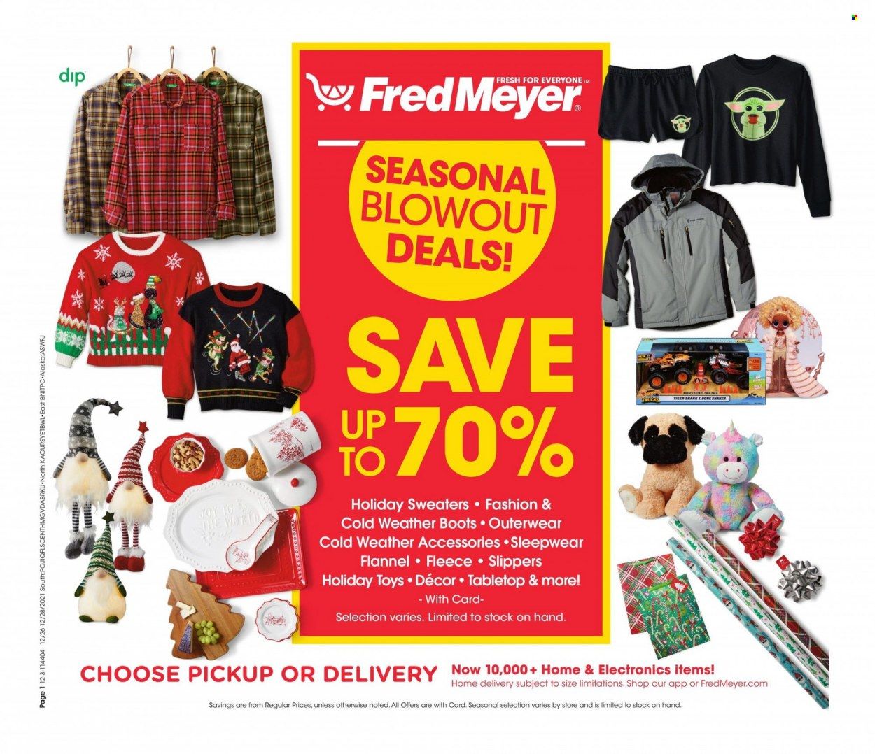 Fred Meyer Weekly Ad Flyer December 27 to January 3