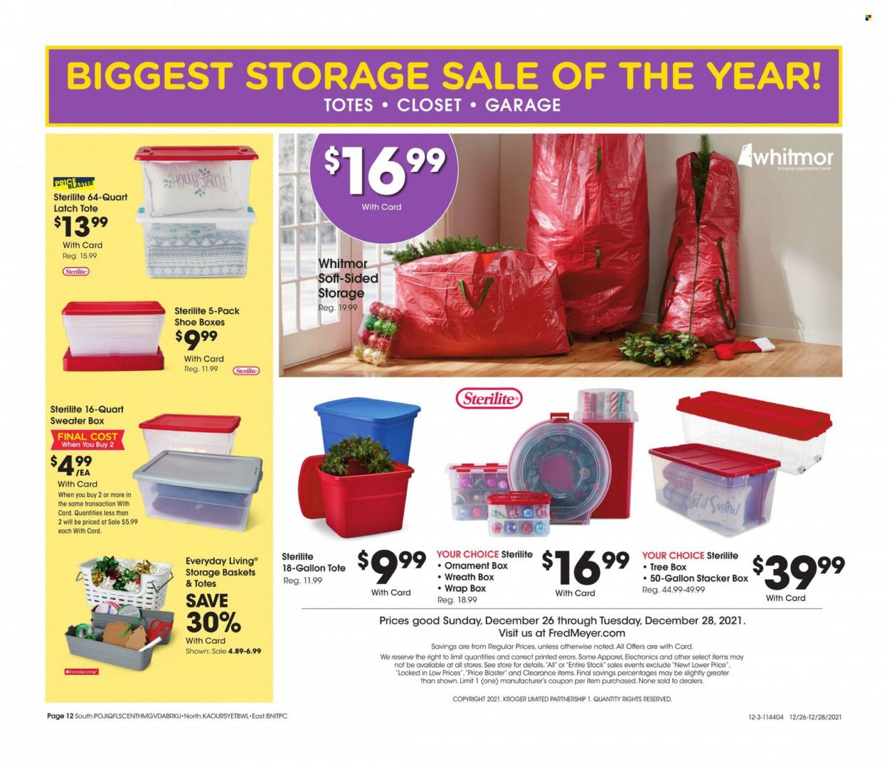 Fred Meyer Weekly Ad Flyer December 27 to January 3