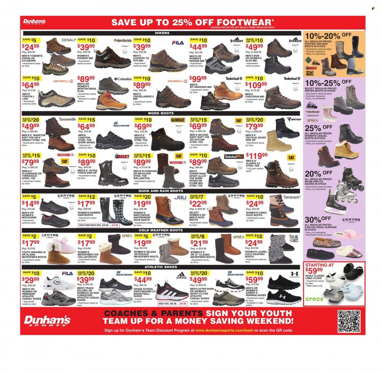Dunham's Sports Weekly Ad Flyer December 27 to January 3