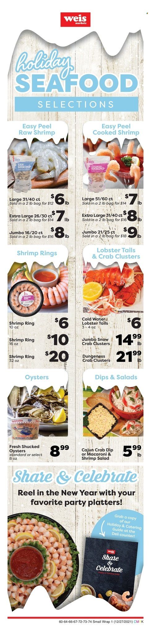 Weis (MD, NY, PA) Weekly Ad Flyer December 29 to January 5