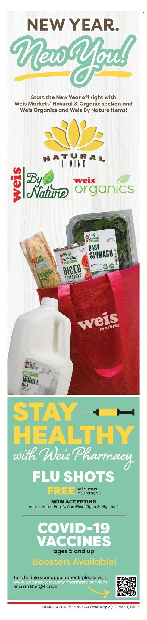 Weis (MD, NY, PA) Weekly Ad Flyer December 29 to January 5