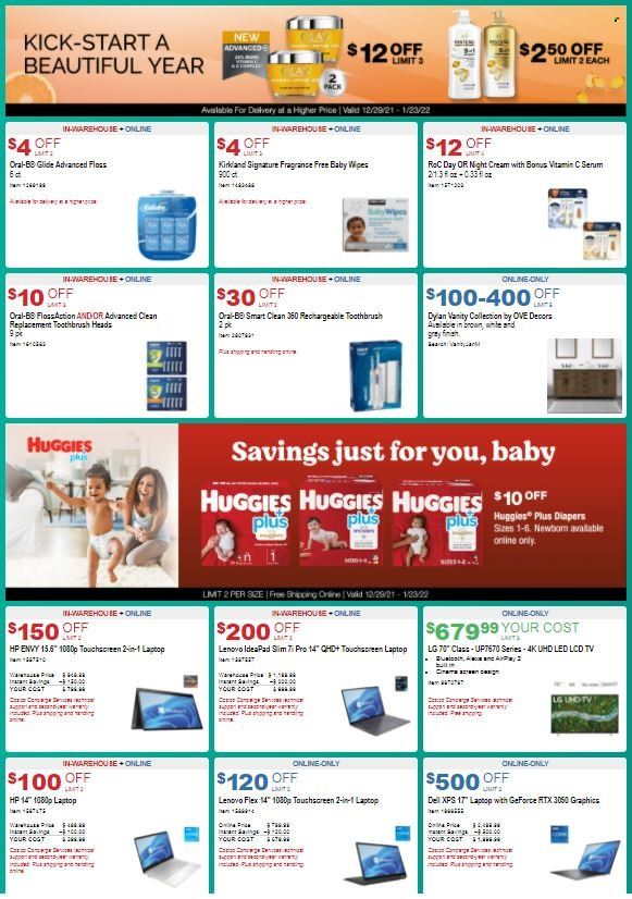 Costco Weekly Ad Flyer December 29 to January 5