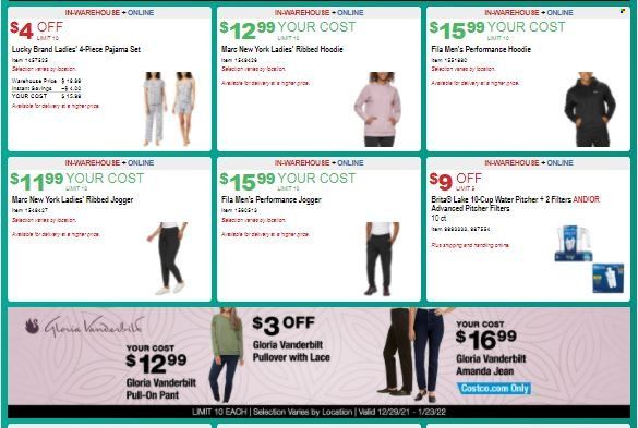 Costco Weekly Ad Flyer December 29 to January 5