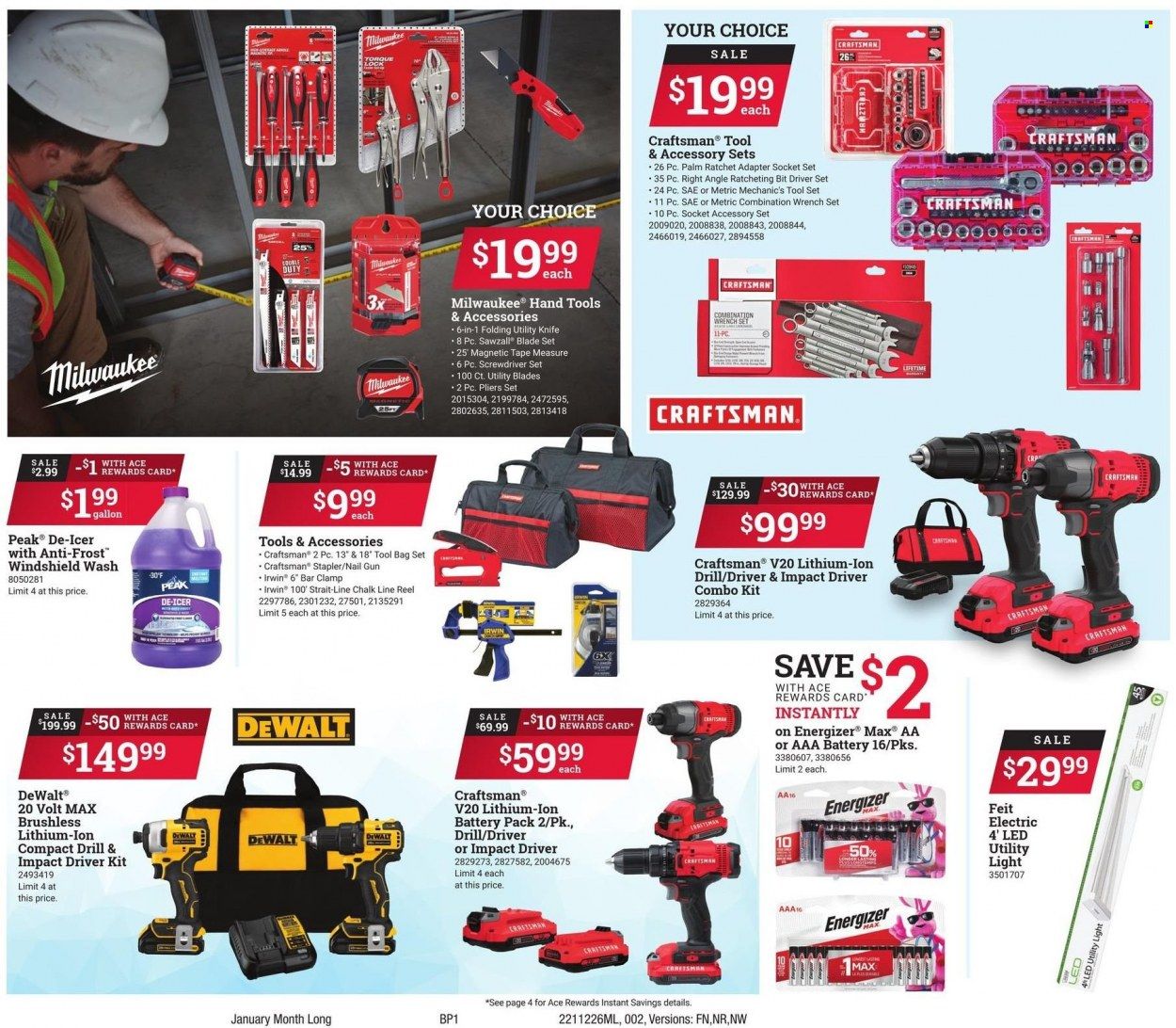ACE Hardware Weekly Ad Flyer December 29 to January 5