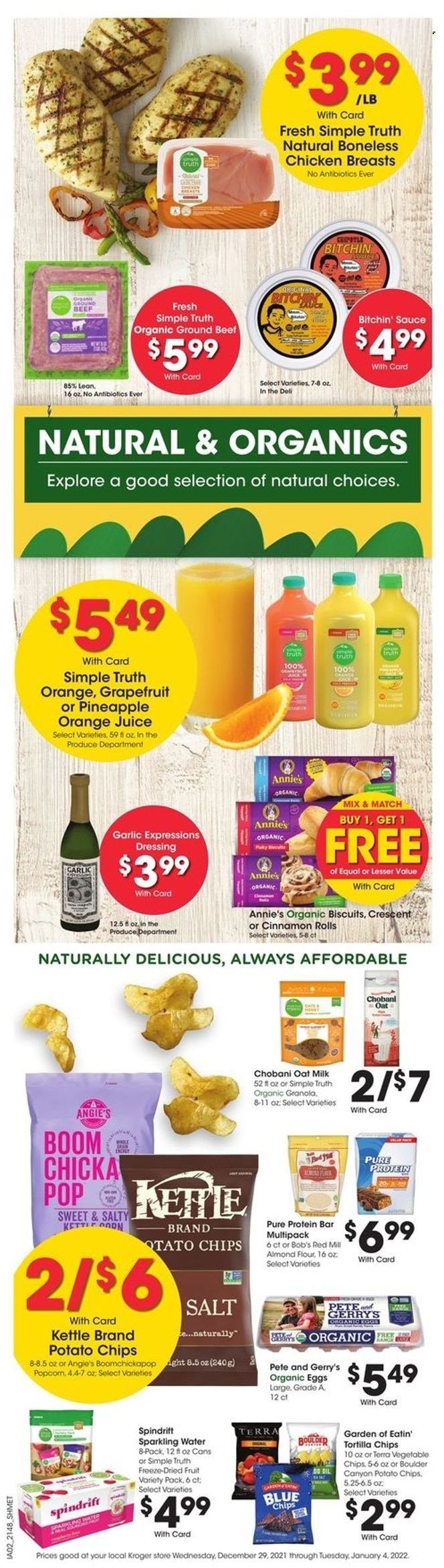 Kroger (GA, IL, LA, MI, OK, SC, TN, TX, VA) Weekly Ad Flyer December 29 to January 5