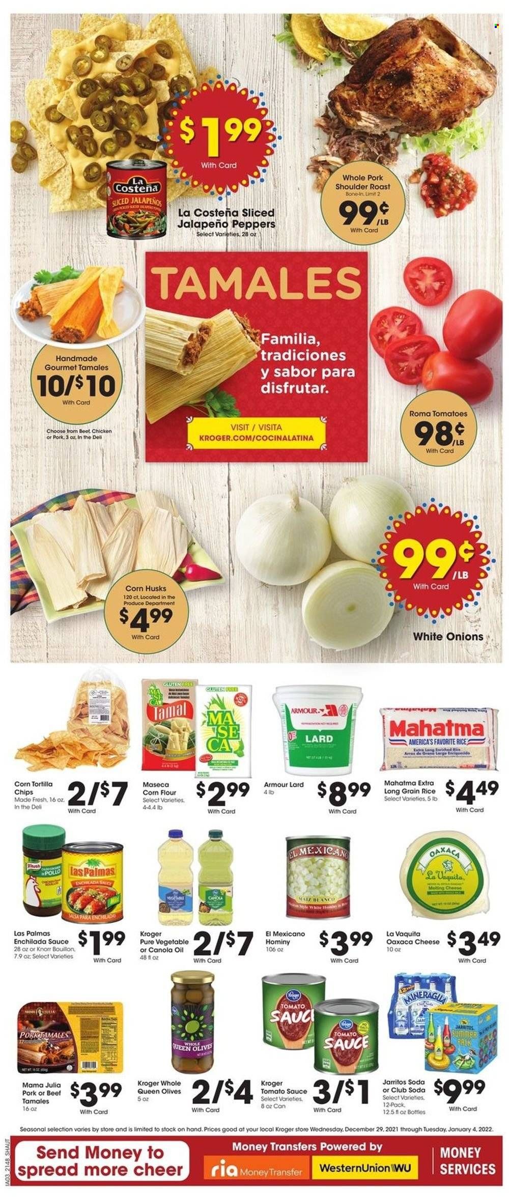Kroger (GA, IL, LA, MI, OK, SC, TN, TX, VA) Weekly Ad Flyer December 29 to January 5