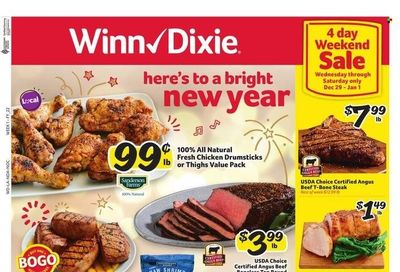 Winn Dixie (AL, FL, GA, LA) Weekly Ad Flyer December 29 to January 5