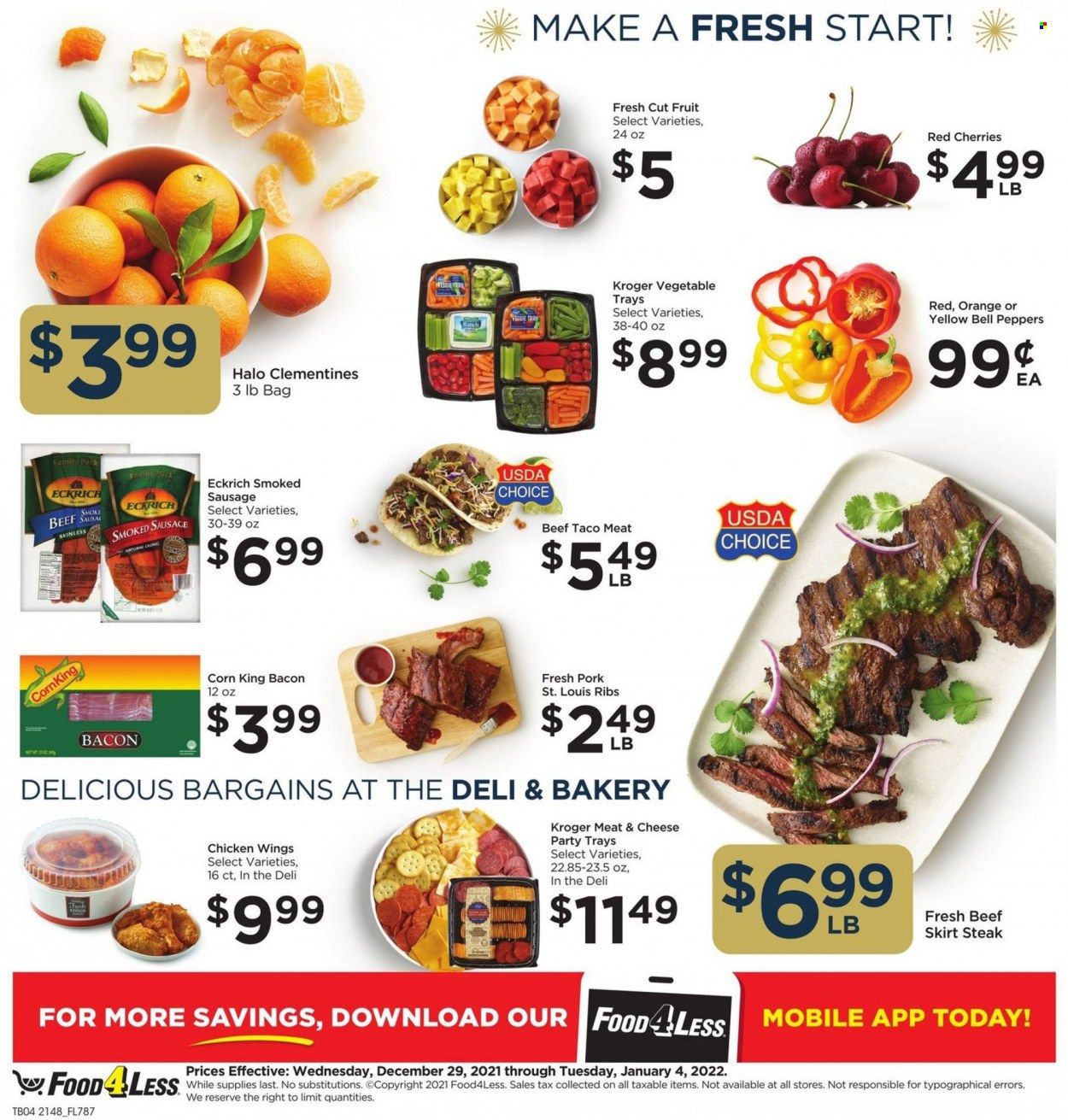 Food 4 Less (IN) Weekly Ad Flyer December 29 to January 5