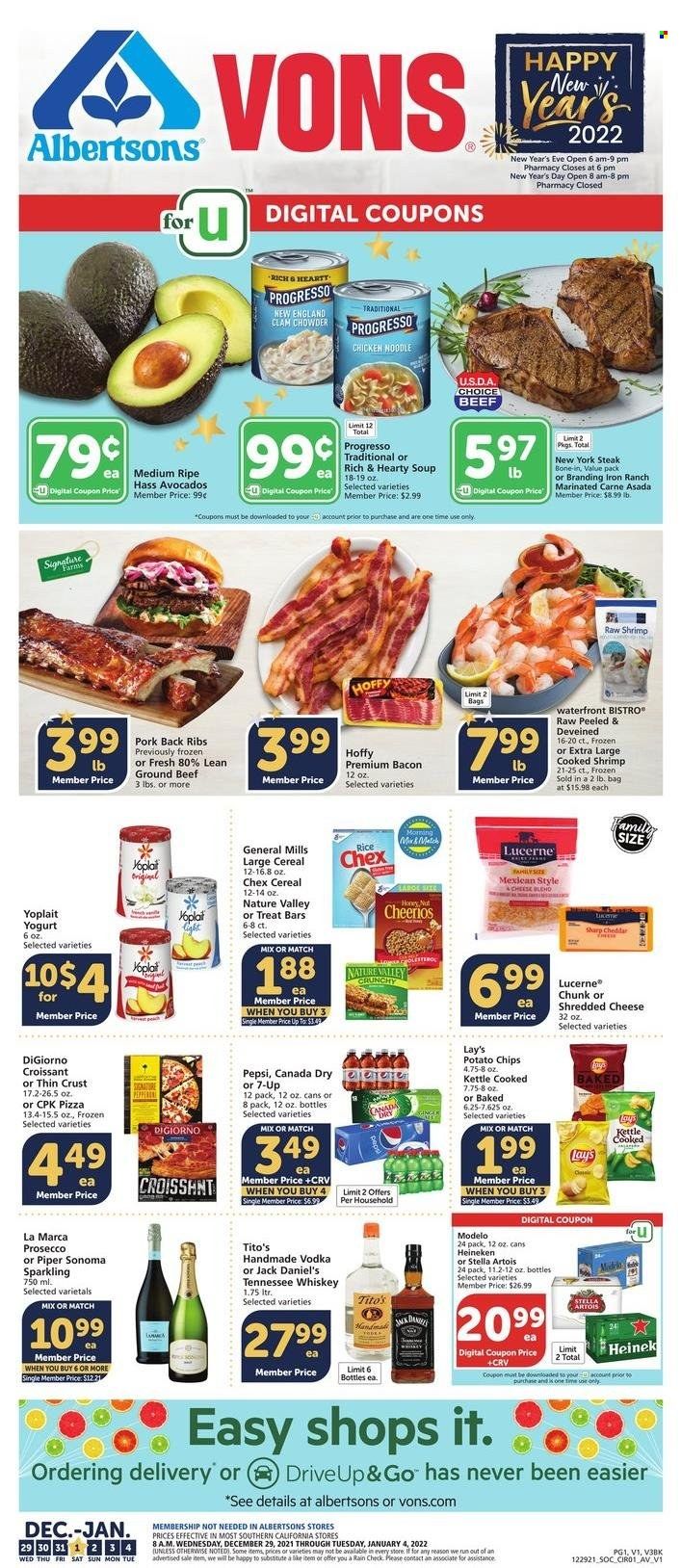 Albertsons (CA, ID, LA, MT, OR, TX, WA) Weekly Ad Flyer December 29 to January 5