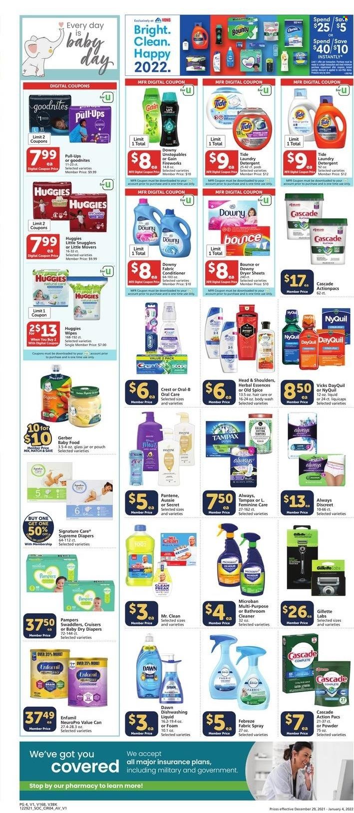 Albertsons (CA, ID, LA, MT, OR, TX, WA) Weekly Ad Flyer December 29 to January 5