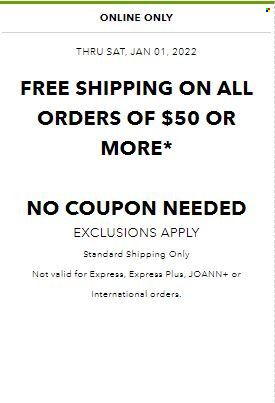 JOANN Weekly Ad Flyer December 29 to January 5